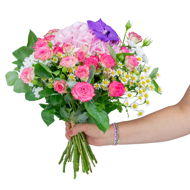 Bouquet with hydrangea